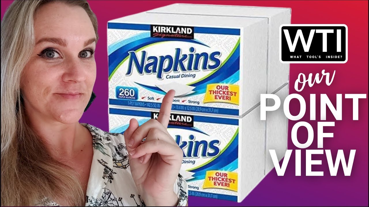 Our Point of View on Kirkland Signature Dining Napkins From Amazon