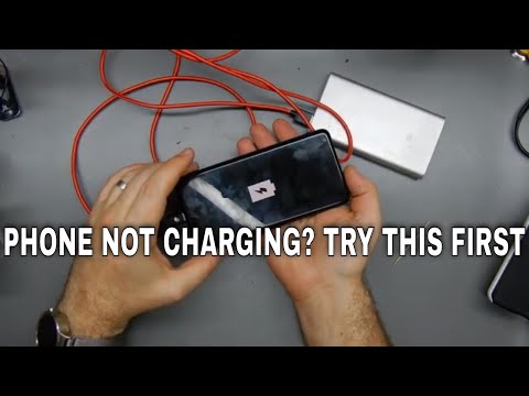 Phone won't charge