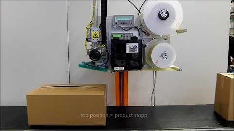 Weber LA4050E - 2 Side Labelling System with Rotating Tamp Pad