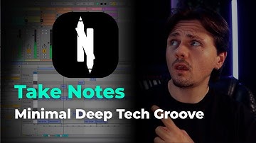 Modular Textural Percussion for Minimal Deep Tech House (Take Notes Style)