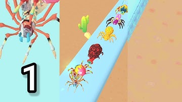 Spider Evolution Gameplay Walkthrough Android/ios Mobile gameplay || Part-1