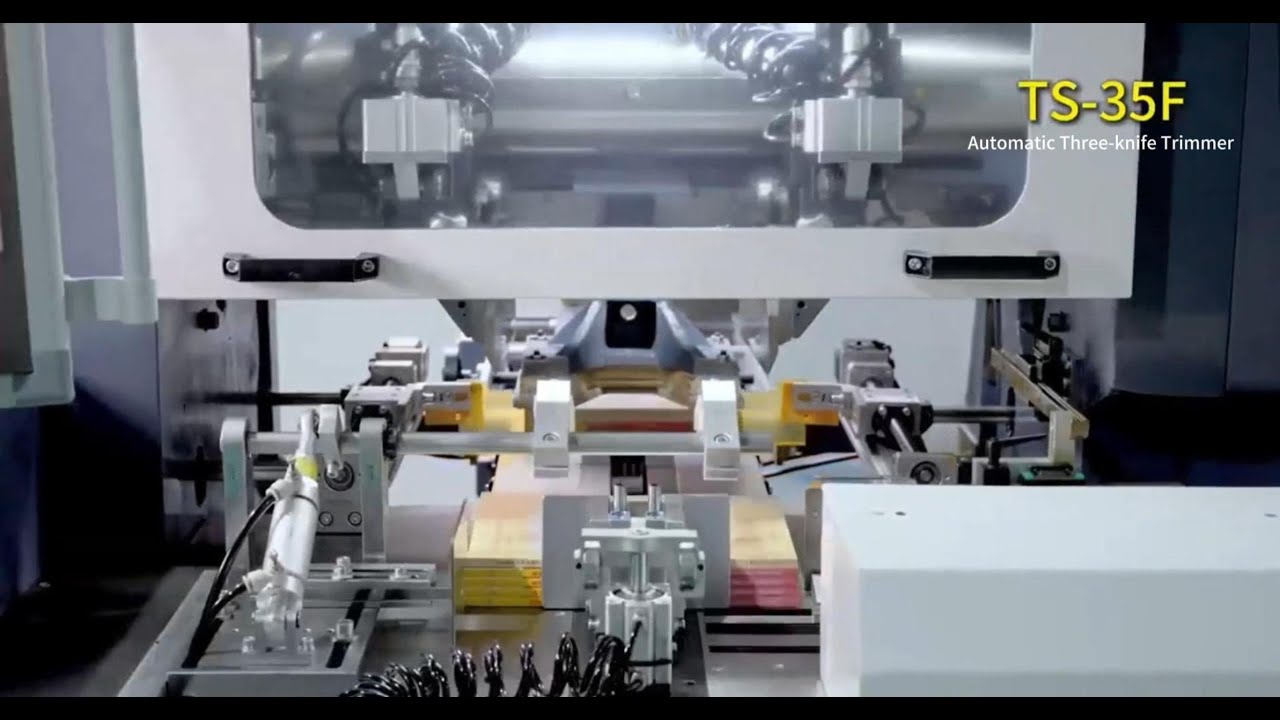 Three-knife Trimmer for Digital Print Finishing