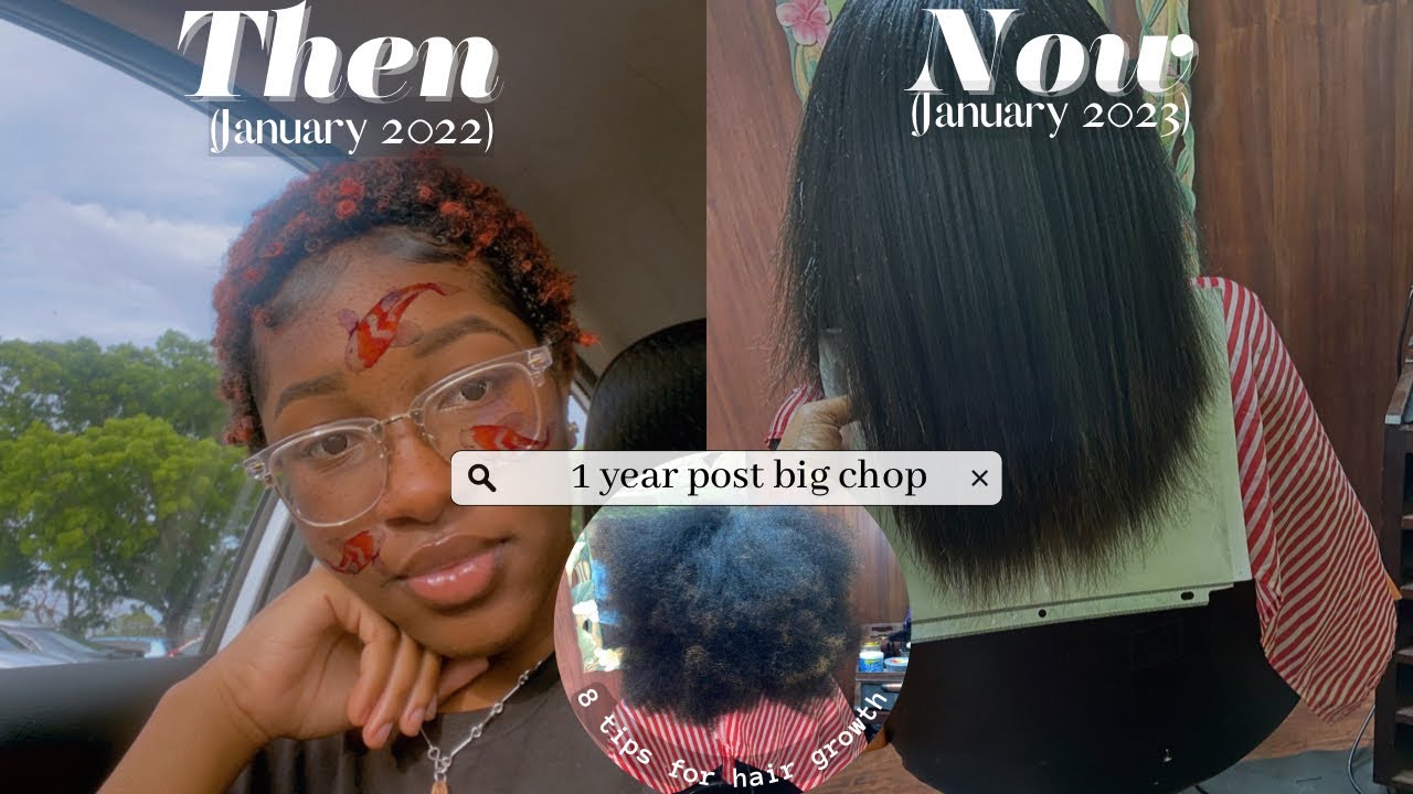1 YEAR POST BIG CHOP : NATURAL HAIR JOURNEY | TIME LAPSE