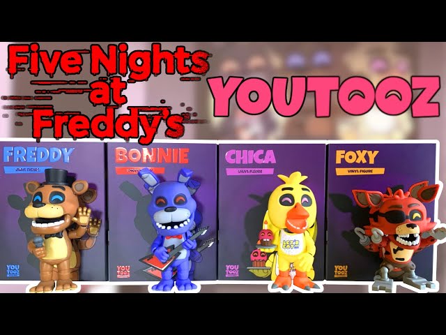 ファイブナイツ　フィギュア　fnaf 5体セット　youtooz FNAF • YouTOOZ • 6 Pin Boxed Set • Five Nights at Freddy's