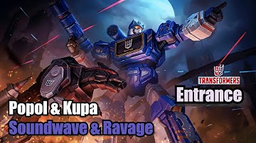 Popol & Kupa Soundwave & Ravage Skin Transformers Entrance (Upscale 4K) Mobile Legends #TRANSFOMERS