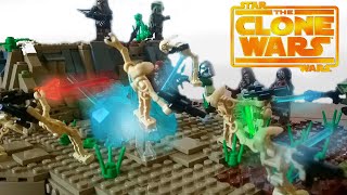 Lego Star Wars Moc Kashyyyk Front Line Defense The Clone Wars