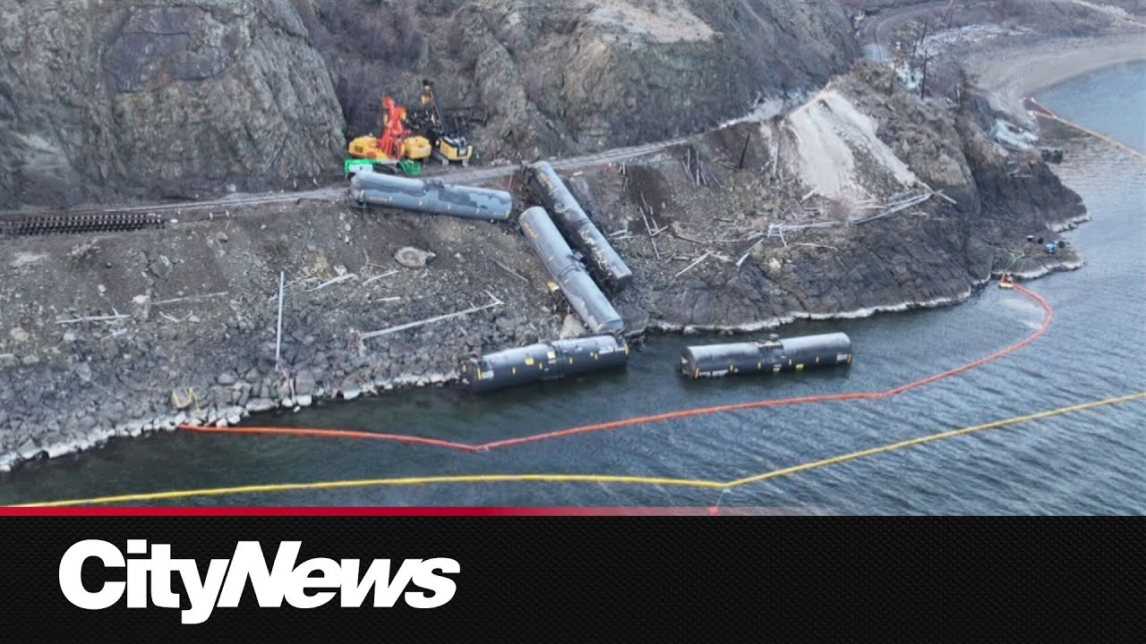 More than 12,000 litres of fuel spilled after Kamloops train