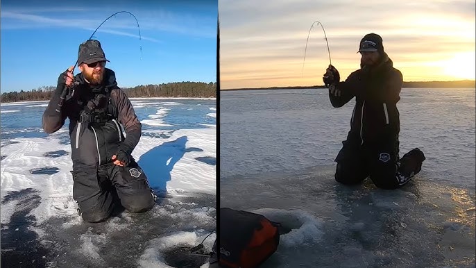 How Strong Is The Ugly Stik GX2 Ice Fishing Combo?!?!?! 