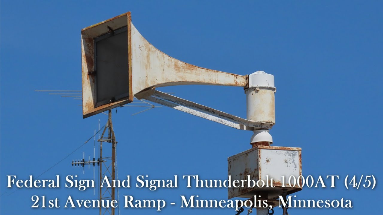 4/5 Port Thunderbolt 1000T Siren Test | Alert & Attack | Minneapolis, MN | 9/4/24