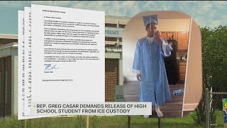 Celebrity Rep. Greg Casar demands release of high school student in ICE custody Profile