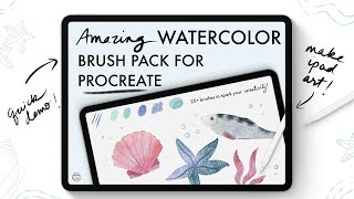 Procreate Watercolor Brushes, Professional Artist, Architecture, Watercolor  Brushes, Procreate Watercolor Brush, New Watercolor Brush 