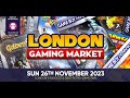 London gaming market november 2023  retro gaming  retro games  gaming
