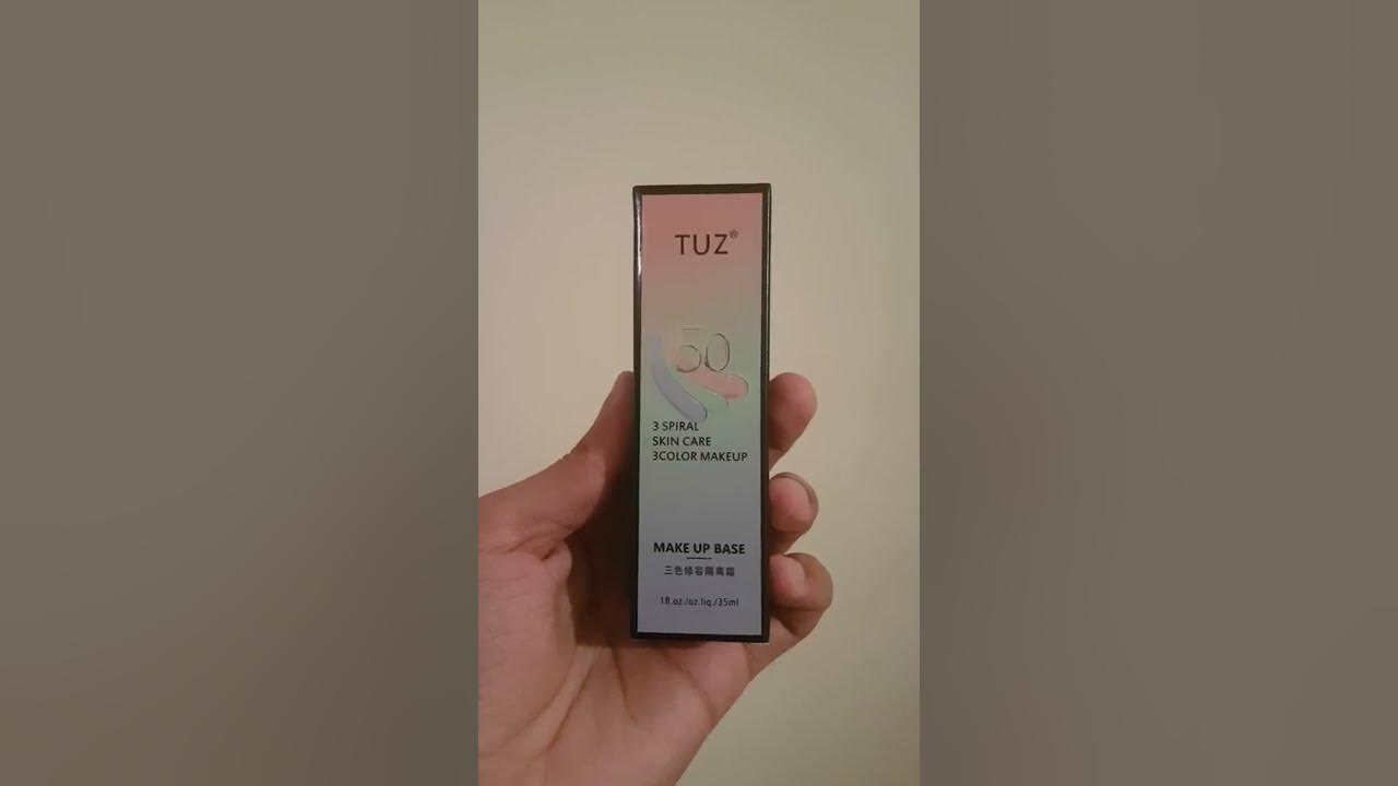Трёхцветная база под макияж 50 SPF TUZ #Shorts - YouTube
