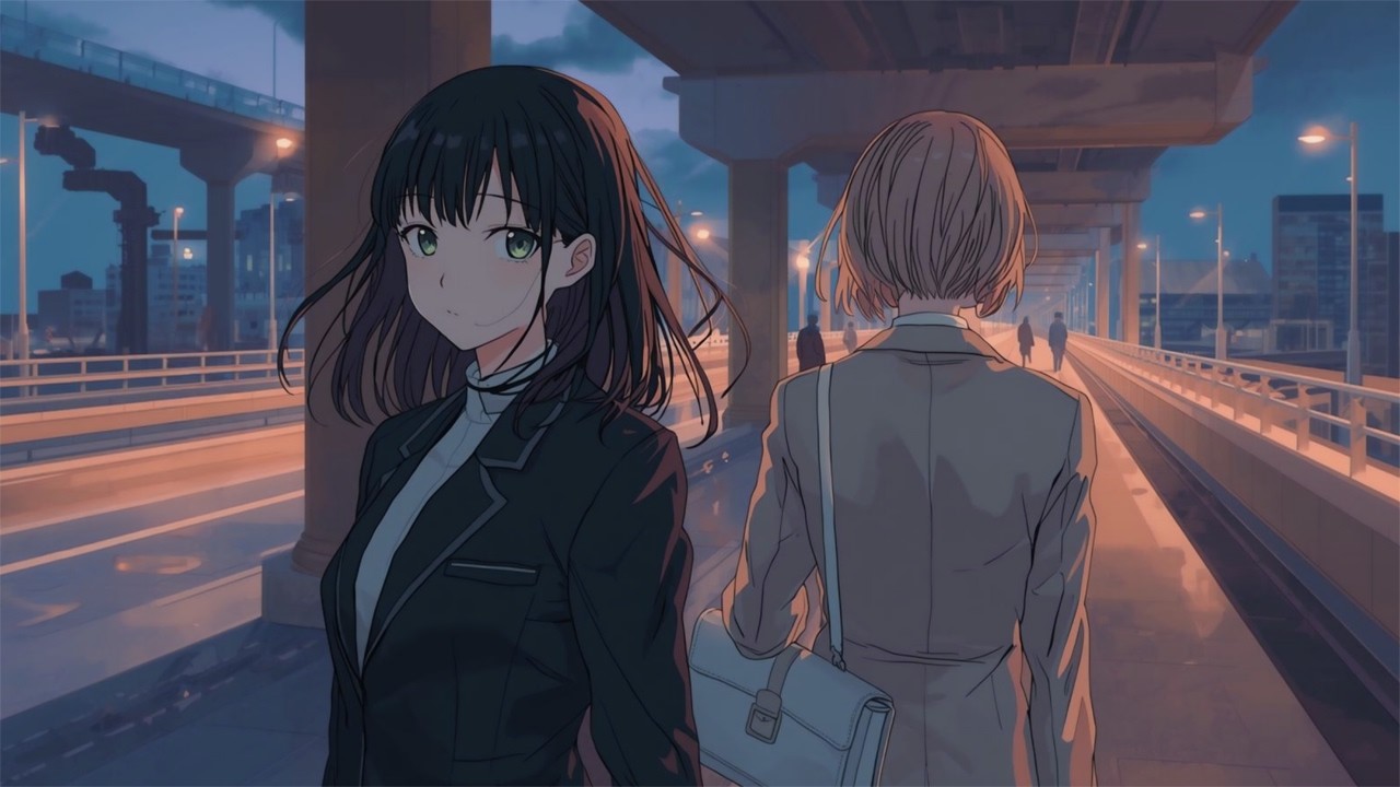 【AI J-Pop Music】虹色のままで｜anime-style / concept visual【AI Un-Cover Music】