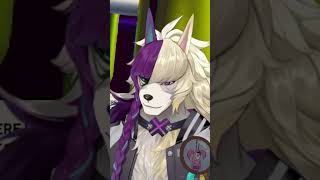 Vtuber chooses the wrong phrase for today's game w/ironmouse overezeggs #vtuber #furry #vtuberclips