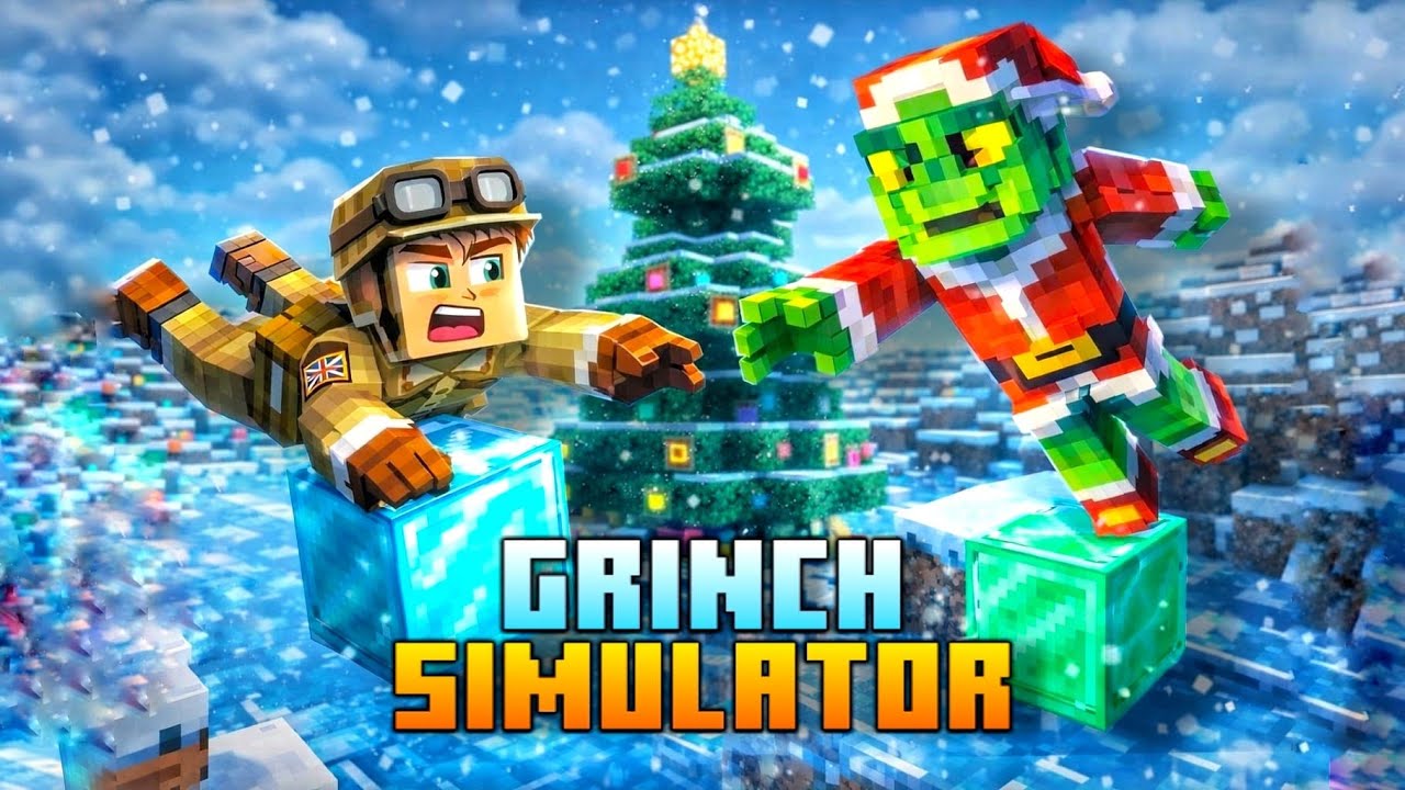 Grinch Simulator on Hypixel 🎄 Stealing Christmas in Minecraft!