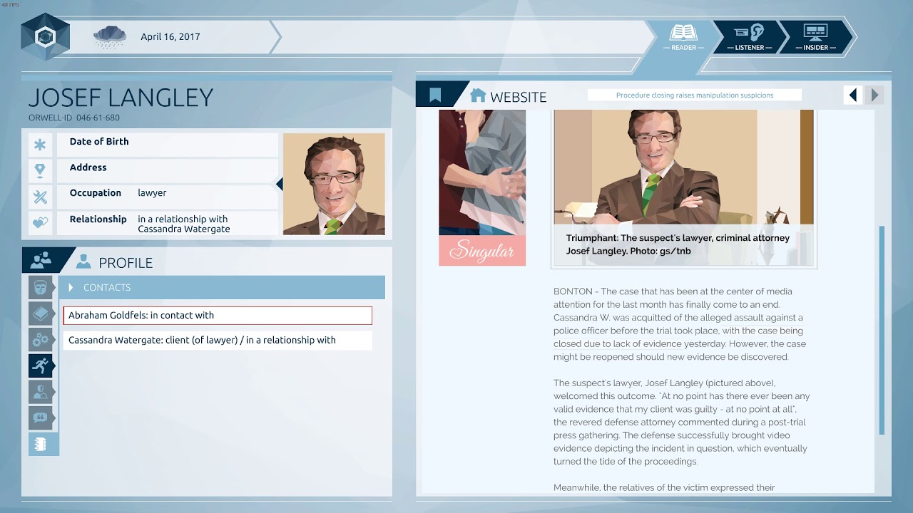 Orwell steam free gameplay part - 4