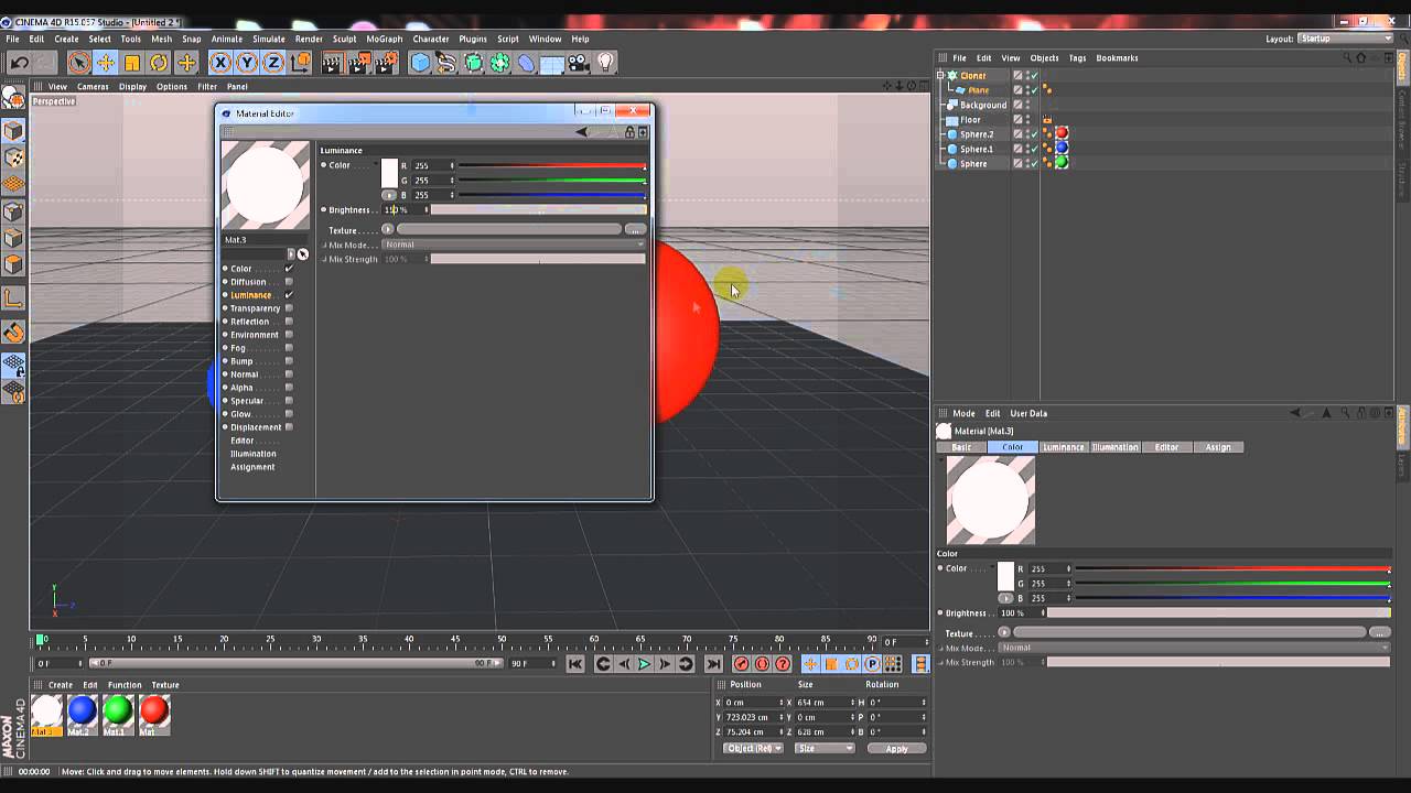 Cinema 4D od Podstaw #08 - Studio i oświetlenie | Lighting studio - YouTube