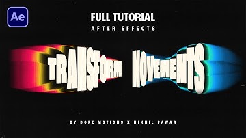 After Effects Tutorial: Create Text Animation Like Pixrate (No Plugins)