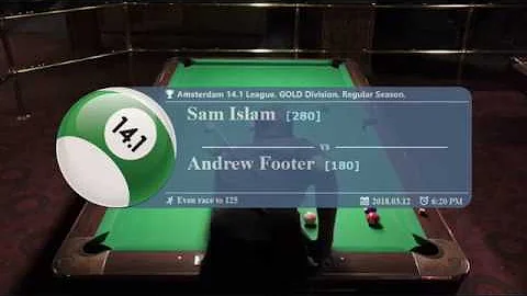 Sammy Islam vs Andrew Footer - 2018.03.12