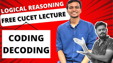 Free CUCET study material - CODING & DECODING ( Logical reasoning )