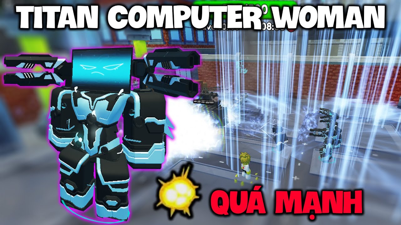 Mình Đã Sở Hữu TITAN COMPUTER WOMAN Siêu Mạnh Ở TIER 50 Trong SKIBIDI ...