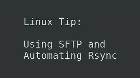 Which is faster rsync or SFTP?