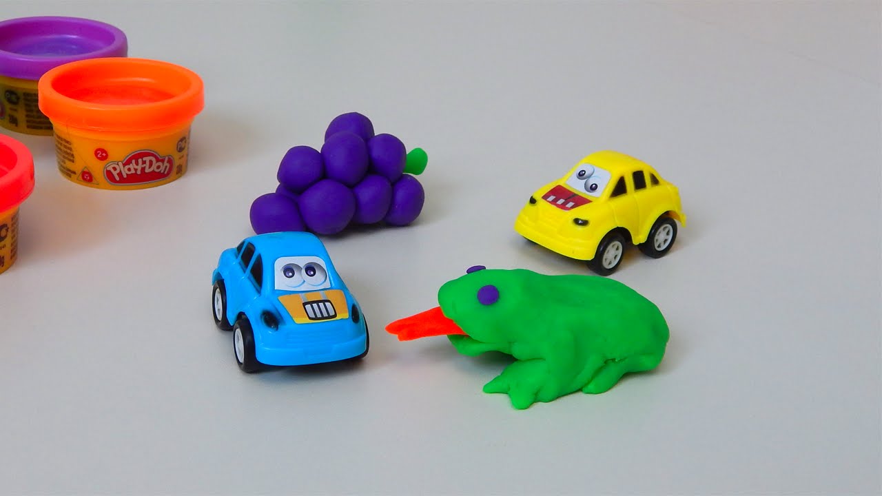 Play doh машины