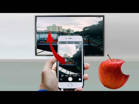 Vídeo: Como Conectar O IPhone à TV Via Wi-Fi? Como Exibir Vídeo E Imagem Na Tela Com E Sem Programas?