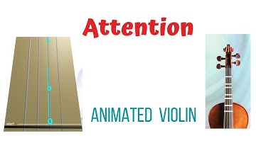 ATTENTION 🎧 Charlie Puth — LIVE Violin Tutorial | Animated  Violin TAB | Animated Violin FINGERBOARD
