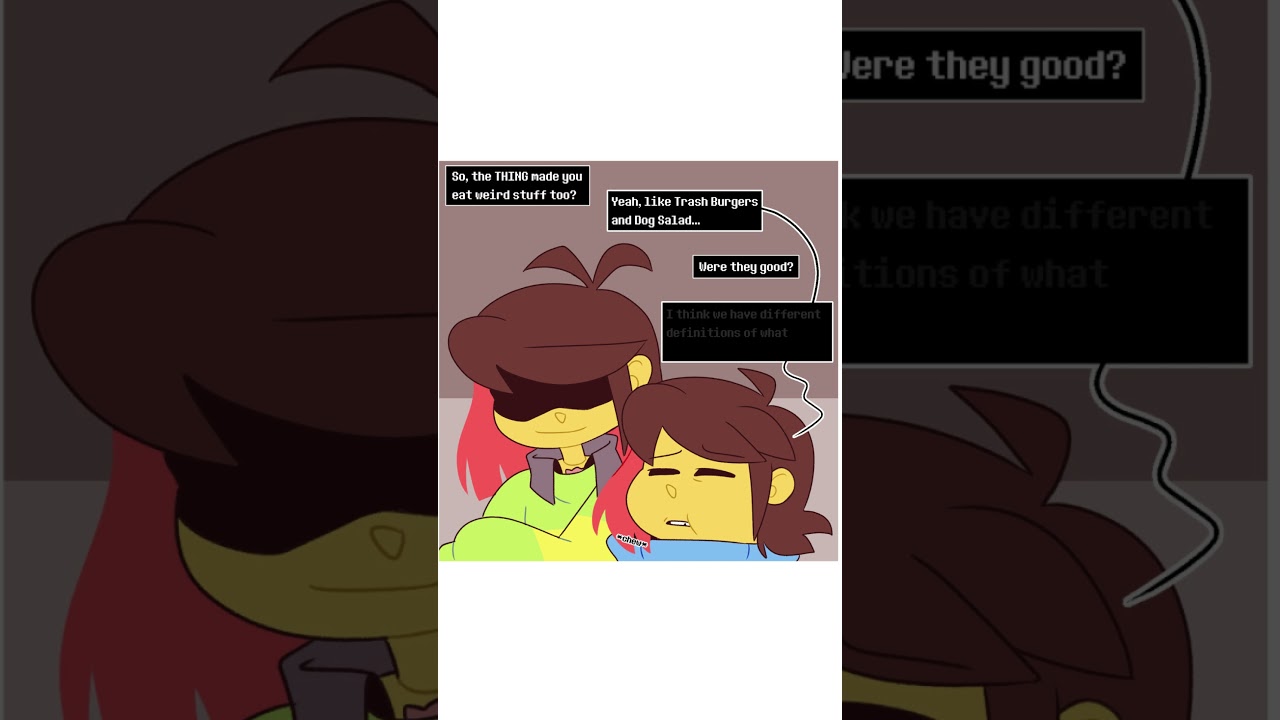 Frisk Tries MOSS l Twin Runes Mini Episode [Deltarune/Undertale Comic Dub]