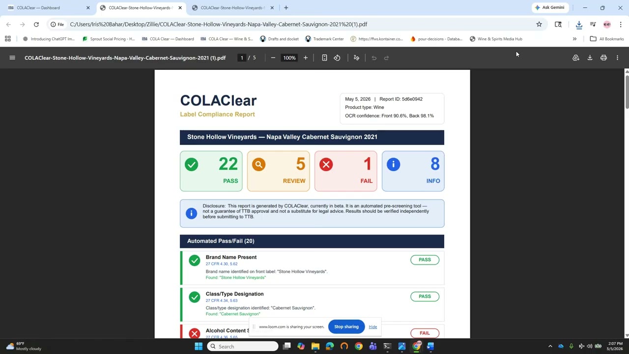 COLAClear demo video thumbnail