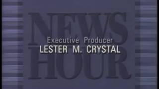 MacNeil/Lehrer Newshour Funding & Closing (1995)/ PBS ID (1992)