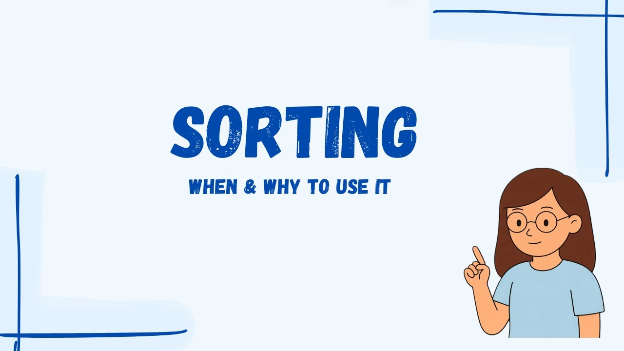 When Should You Use Sorting in Coding Problems? | DSA Thinking Guide ...