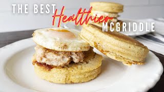 The BEST Healthier McGriddle | Gluten Free Paleo |Flexible Dieting Recipes| McDonalds At Home Recipe