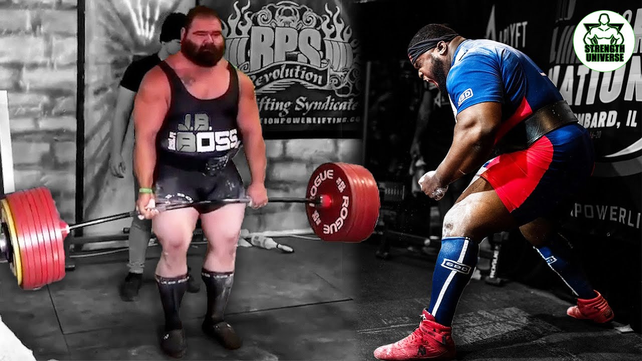 Powerlifters Dan Bell Vs Ray Williams YouTube