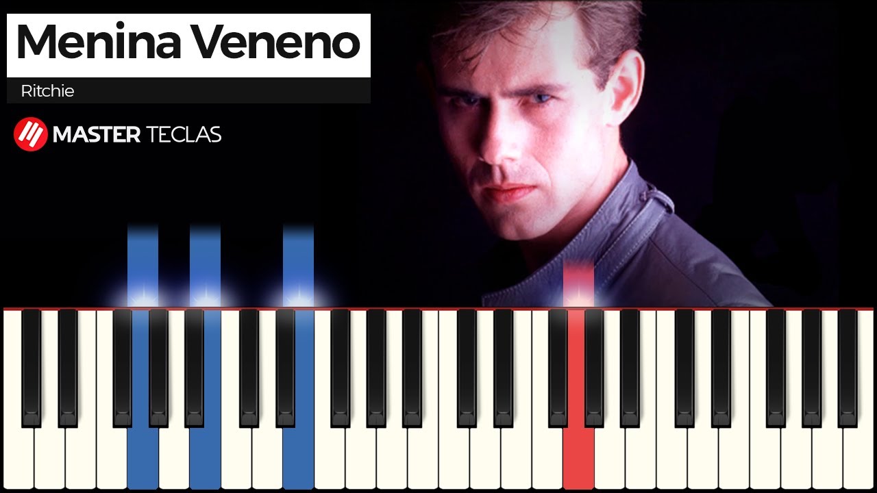 Menina Veneno - Ritchie | Piano Tutorial