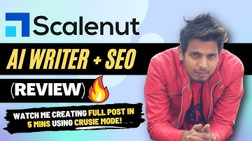 Scalenut Review 2024 (Better than Surfer SEO) | Write Blog Post in 5 Mins using Cruise Mode