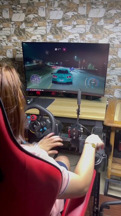 160km drift with Nissan GTR 😱 #needforspeedheat #logitechg29 #steeringwheel #wildrift #nfs #nfsheat