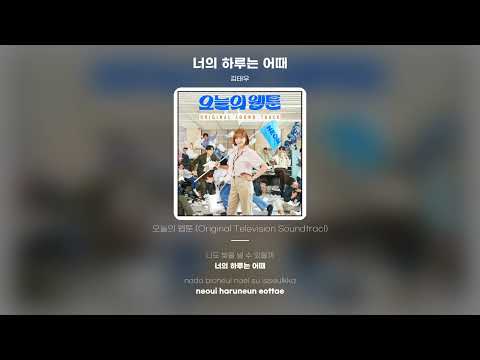 [Lyric Video] 김태우 (Kim Tae Woo) - 너의 하루는 어때