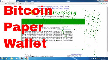 How to create a bitcoin paper wallet. Offline wallet. part 2
