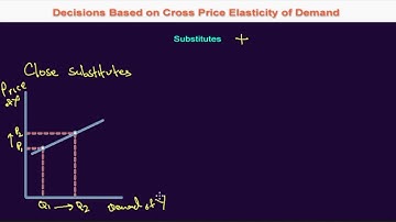 2.8.3 Cross Price Elasticity of Demand - Substitutes