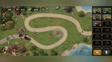 WWII Defense: RTS Army TD game s2v4 #wargaming #mobilegaming #gaming #strategygames