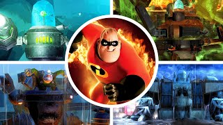 The Incredibles Rise Of The Underminer - All Bosses & Ending