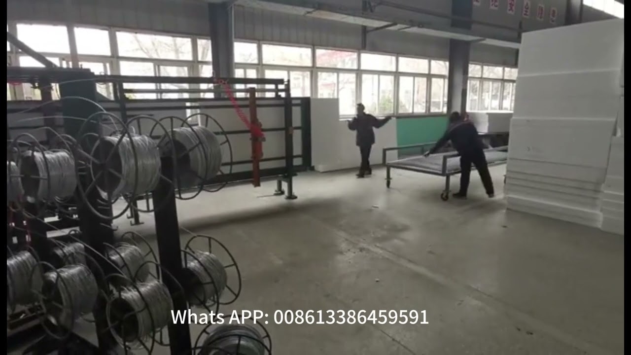 EPS 3D wire mesh wall panel making machine 
