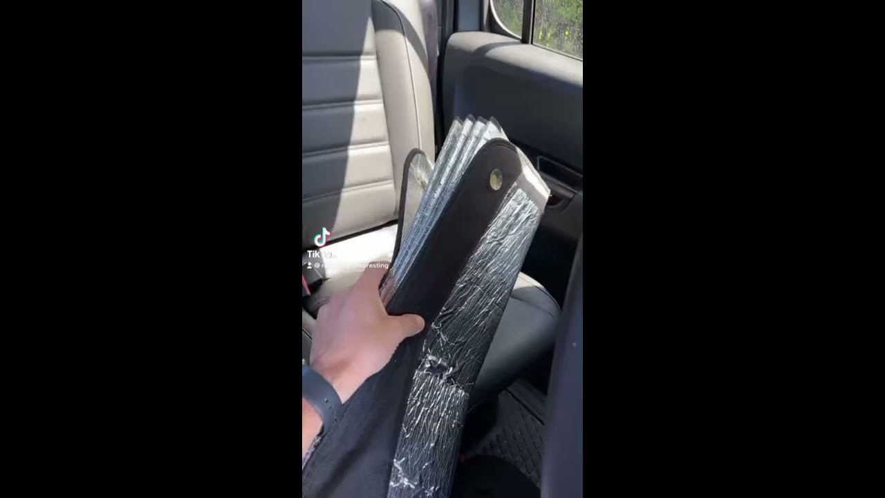 Stop Using Your Car Sunshade Until You Watch This