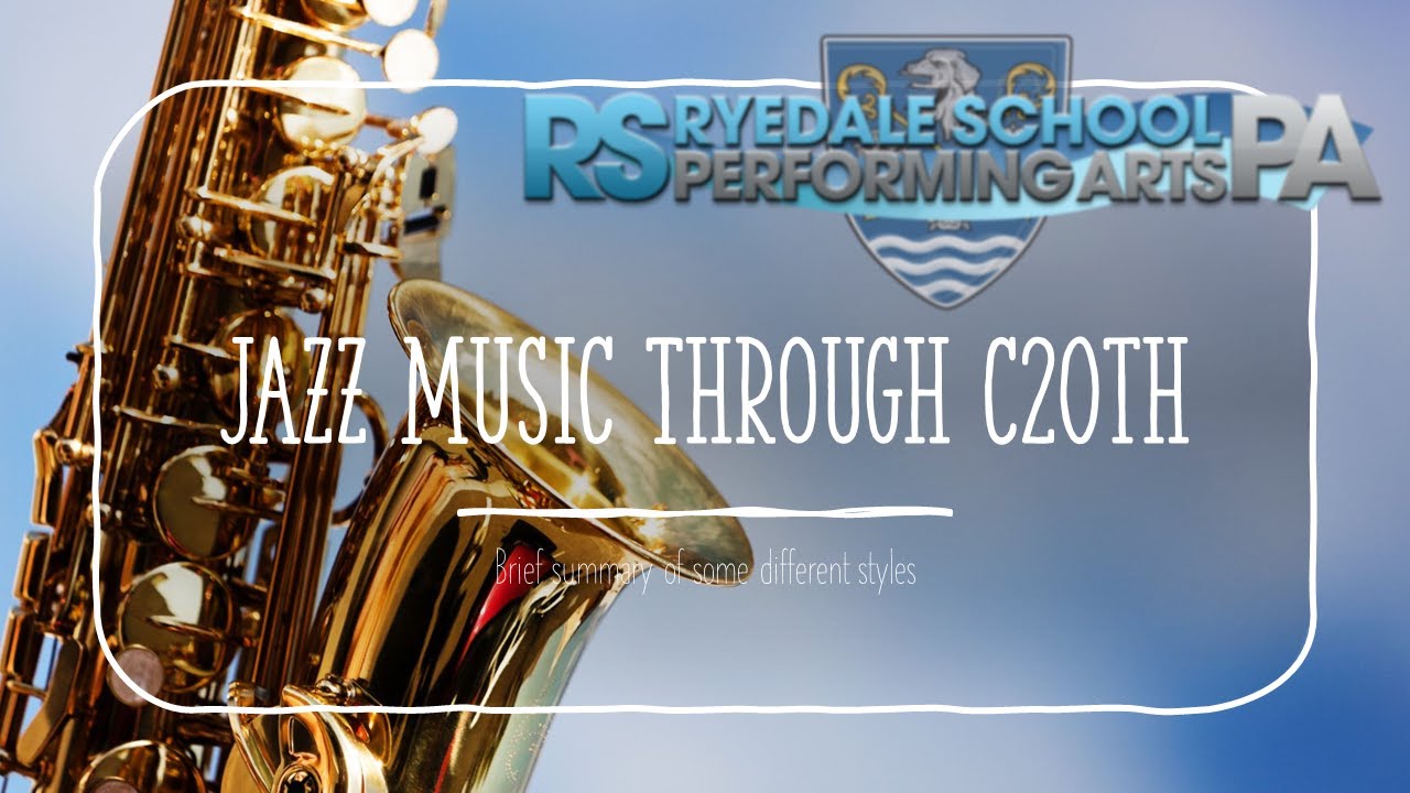 GCSE Music Jazz Styles YouTube