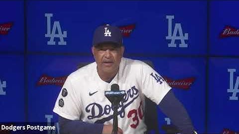Dodgers postgame: Dave Roberts addresses notion of 