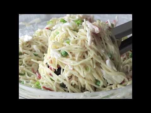 Video: Salad Crab Delight: Una Ricetta Passo Passo Con Foto E Video
