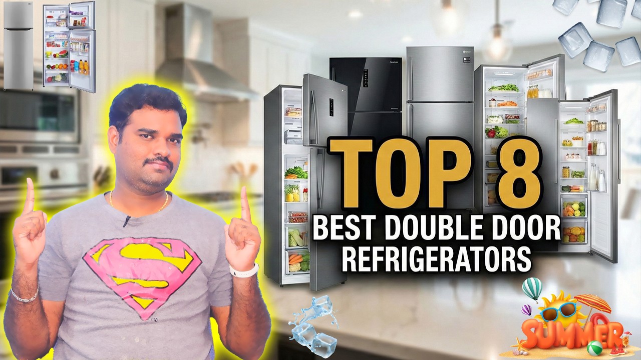 Top 10 Best Double Door Refrigerator In India 2026 With Price |Home ...